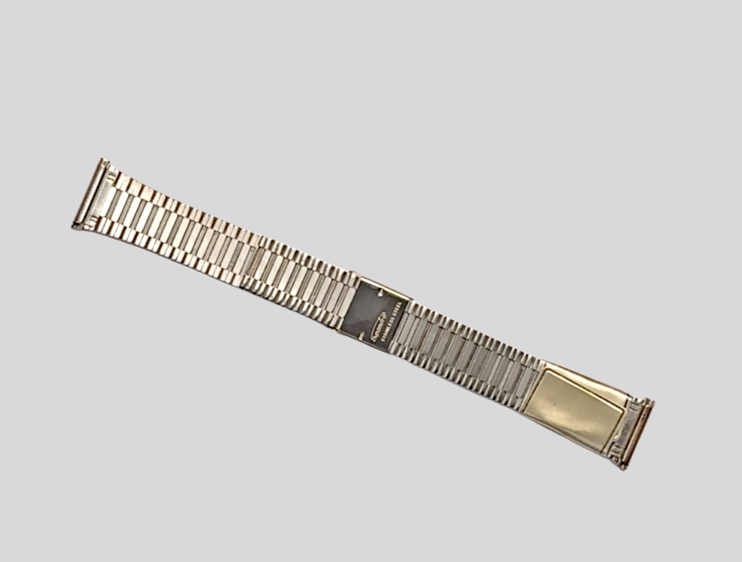 Expandro Goldplated steel bracelet 20mm