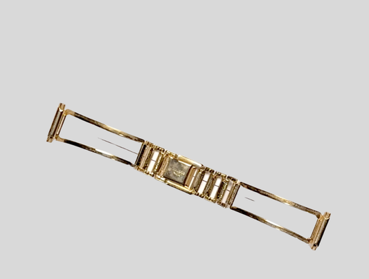 Goldplated steel bracelet 18-21mm
