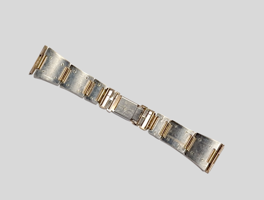 Goldplated steel bracelet 24mm