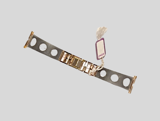 ROWI Goldplated steel racing bracelet 22mm