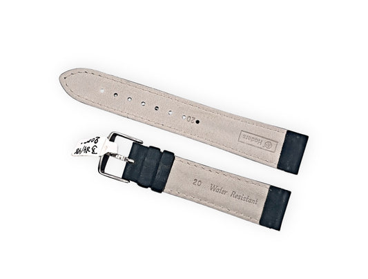 Hoders dark green leather strap 20mm
