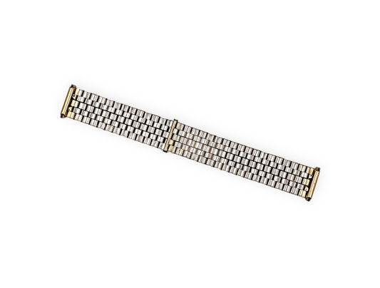 Stainless steel bracelet/goldplating 17-20mm