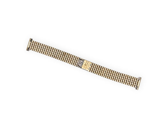 Bracciale in acciaio placcato oro NSA 16mm