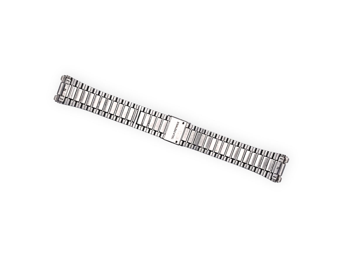 Vintage stainless steel flared bracelet 18mm