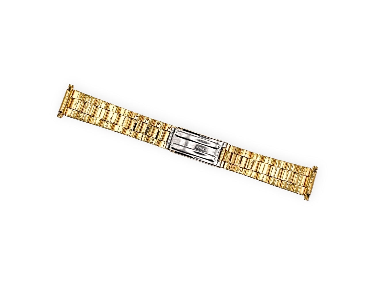 Bracciale in acciaio placcato oro 16-22mm