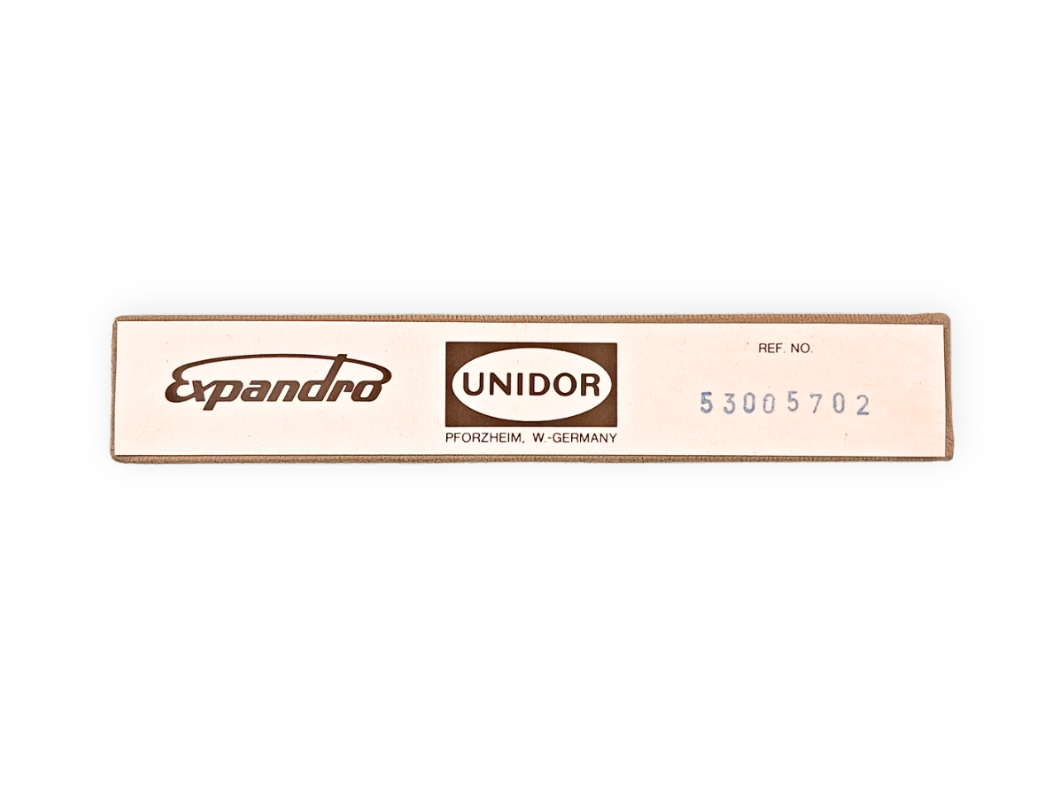 Expandro Unidor black PVD coated stainless steel 'Jubilee' bracelet 19mm