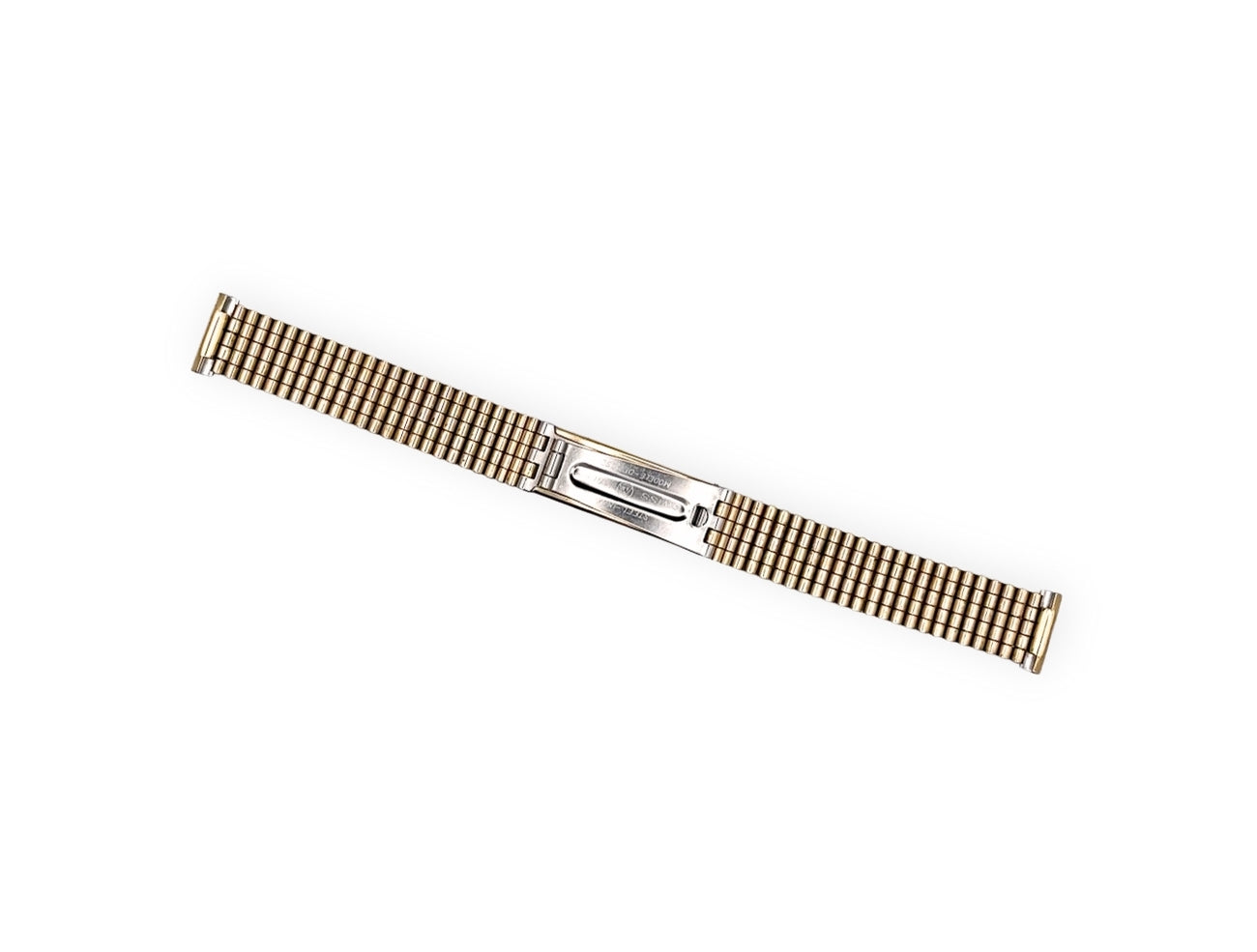 Bracciale in acciaio placcato oro NSA 14mm