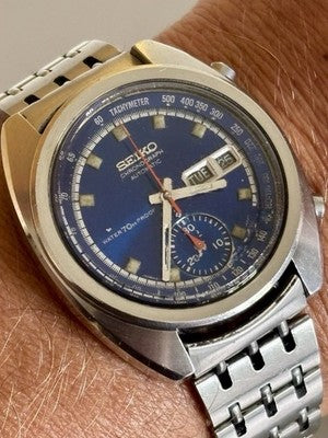 Seiko "Bruce LEE" Chronograph 6139-6011 - BLUE