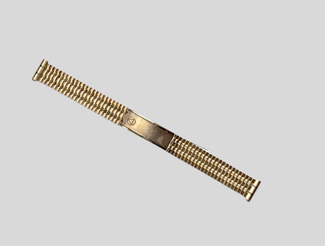 NSA Goldplated steel bracelet 14mm