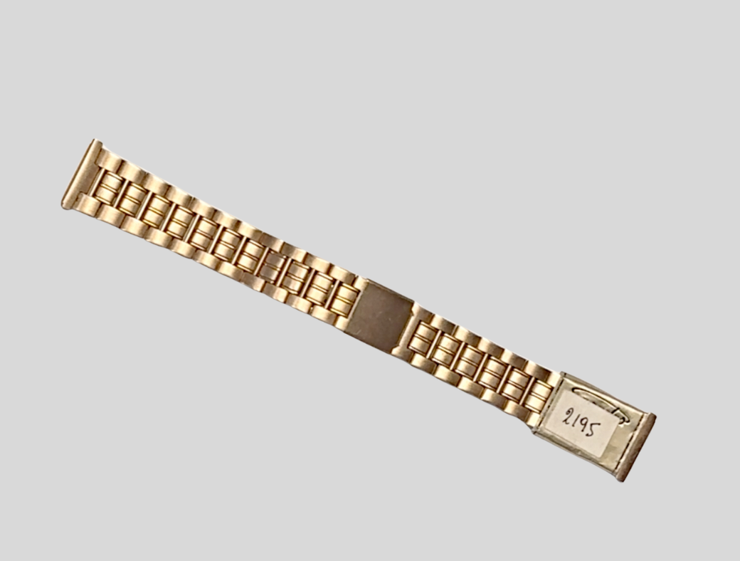 Expandro Goldplated steel bracelet 20mm