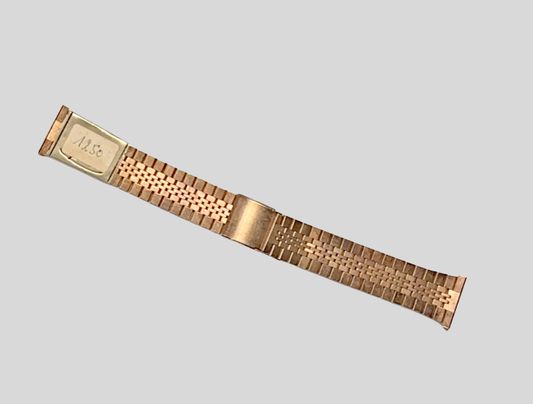 Expandro Goldplated steel bracelet 20mm