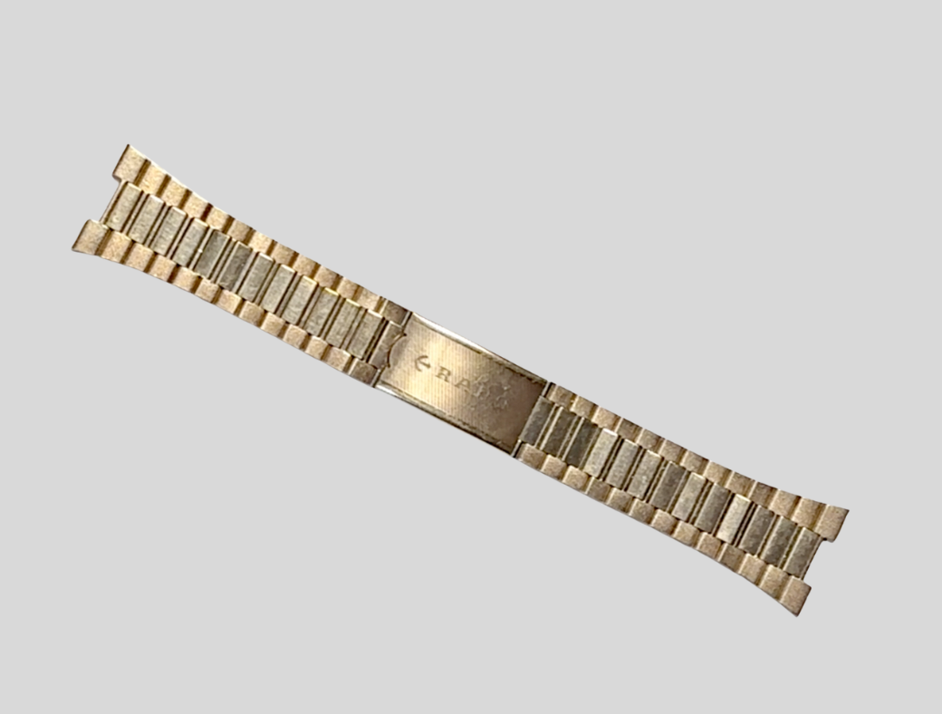 RADO / NSA Goldplated steel bracelet 24mm