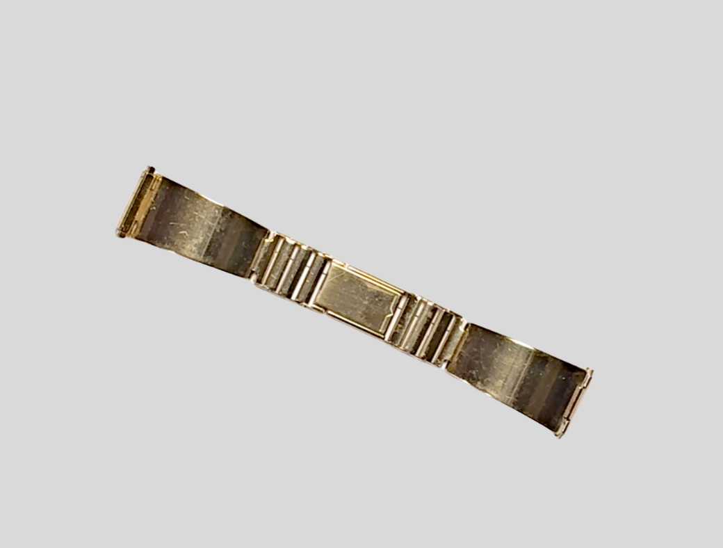 ZRC Goldplated steel bracelet 17-21mm