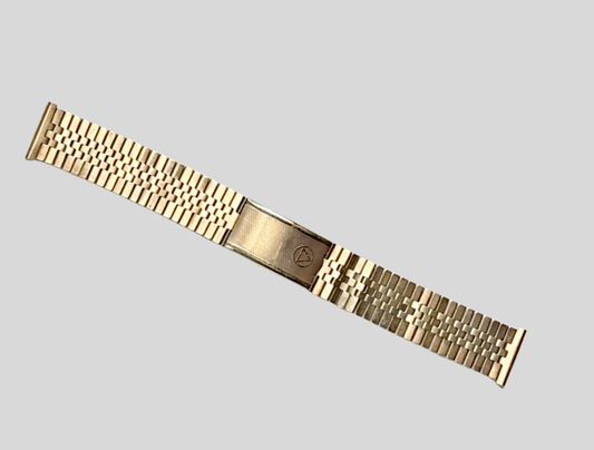 NSA Goldplated steel bracelet 19mm