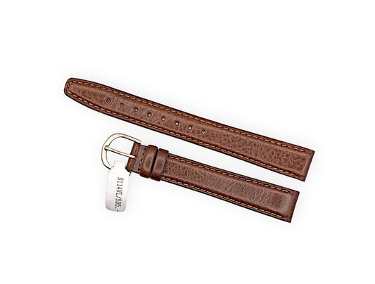 Hoders brown leather strap 16mm