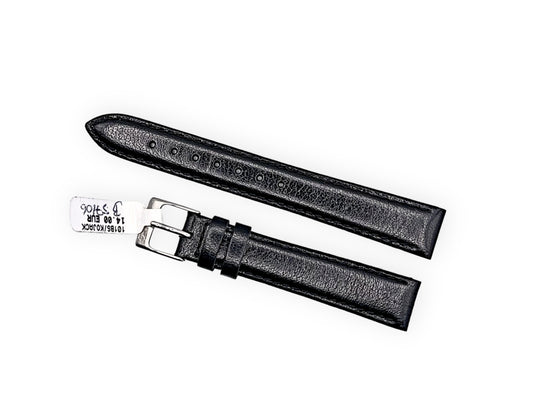 Cinturino nero lucido Hoders 16mm