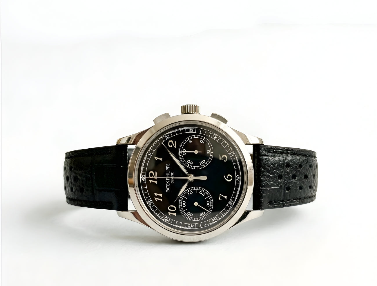 Vintage stijl raceband - Zwart