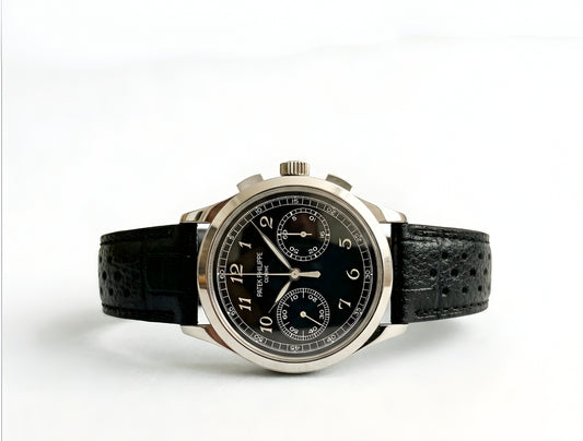 Vintage style Racing Strap - Black