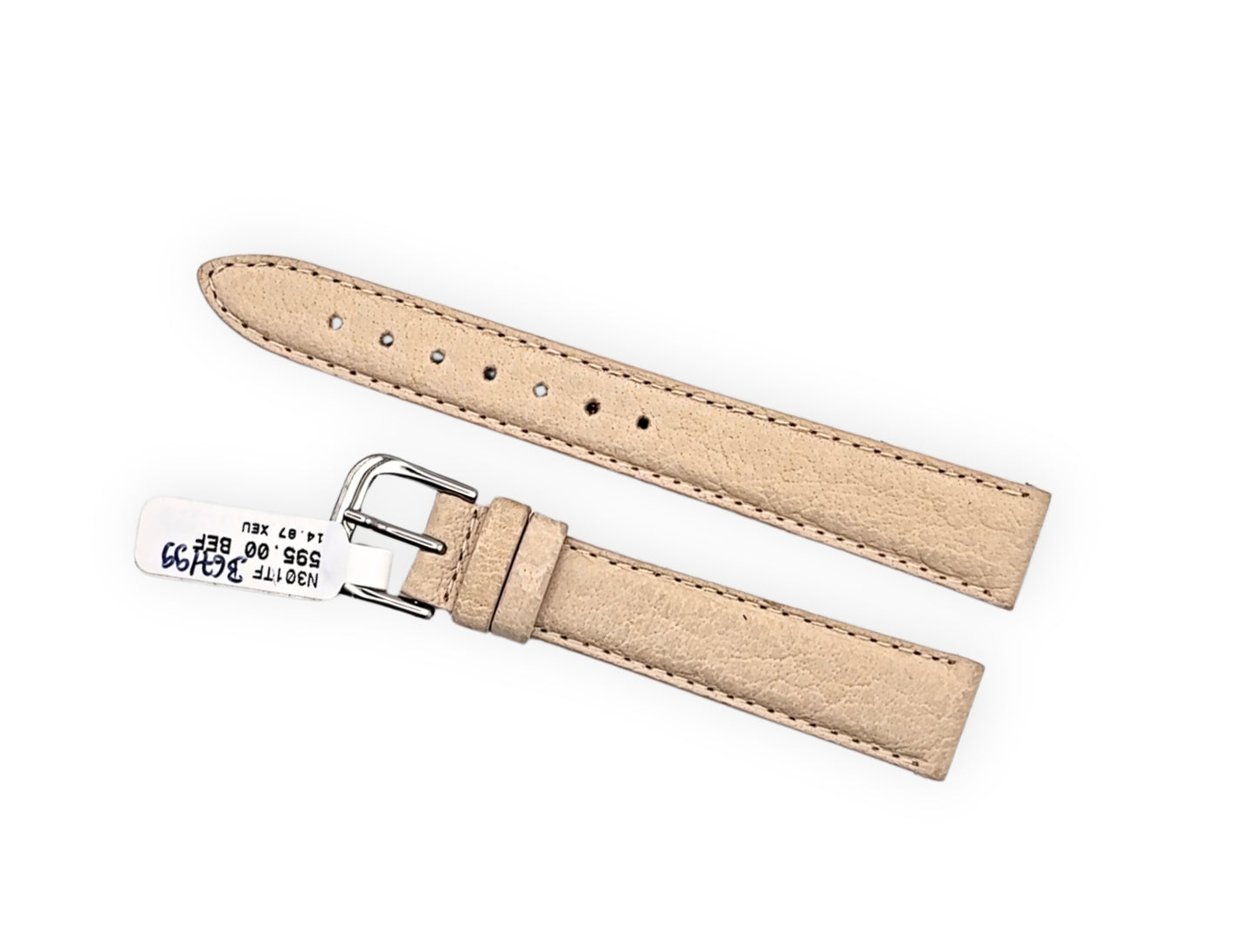 Cinturino beige Nyri Swiss made 16mm