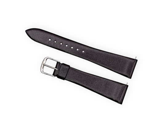 Brown leather strap 20mm