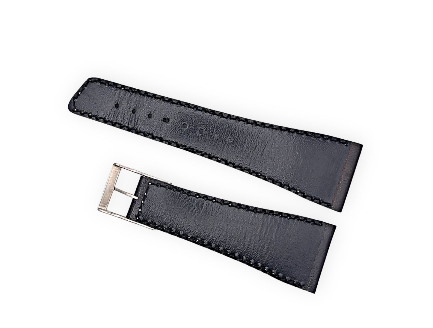 Brown leather strap 28/16mm