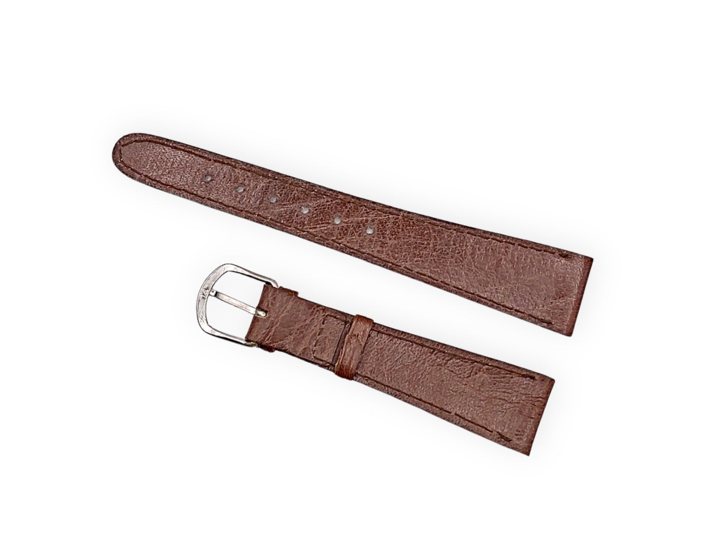 Brown leather strap 20mm