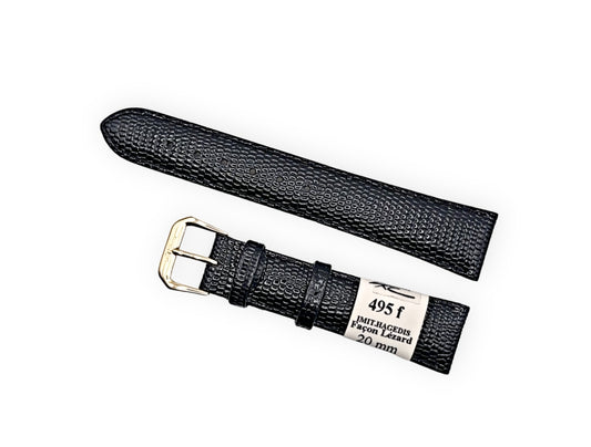 Cinturino in pelle ZRC - stampa lucertola 20mm