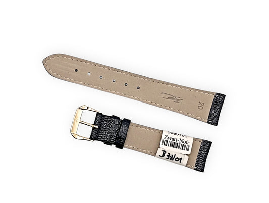 Cinturino in pelle ZRC - stampa lucertola 20mm