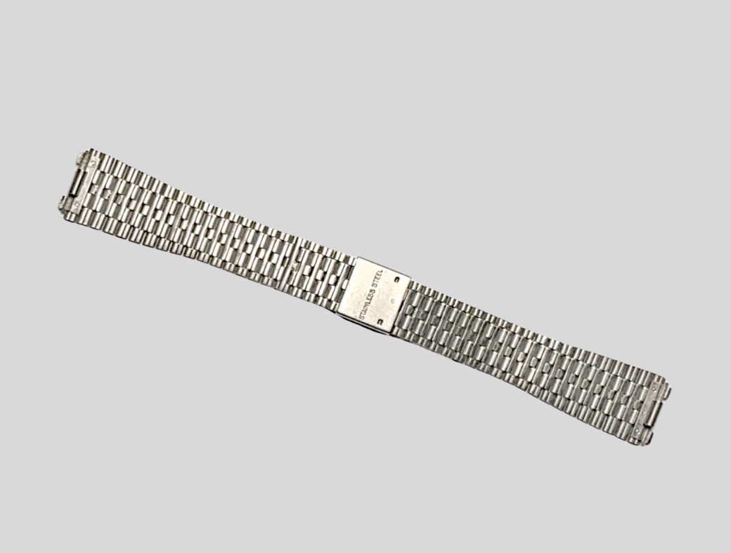 Stainless steel bracelet/goldplated 18mm