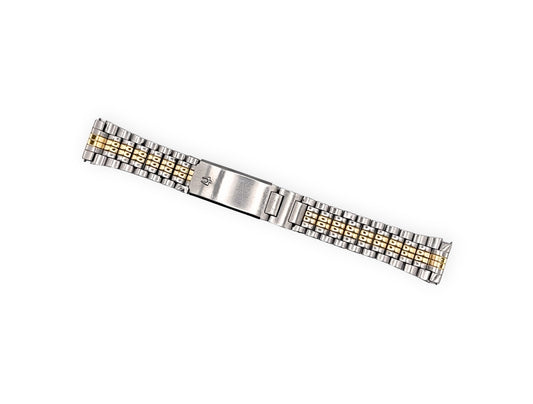 BULOVA Stainless steel bicolor bracelet 18mm