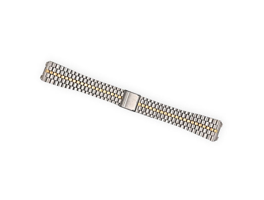 Stainless steel bracelet/goldplated 18mm