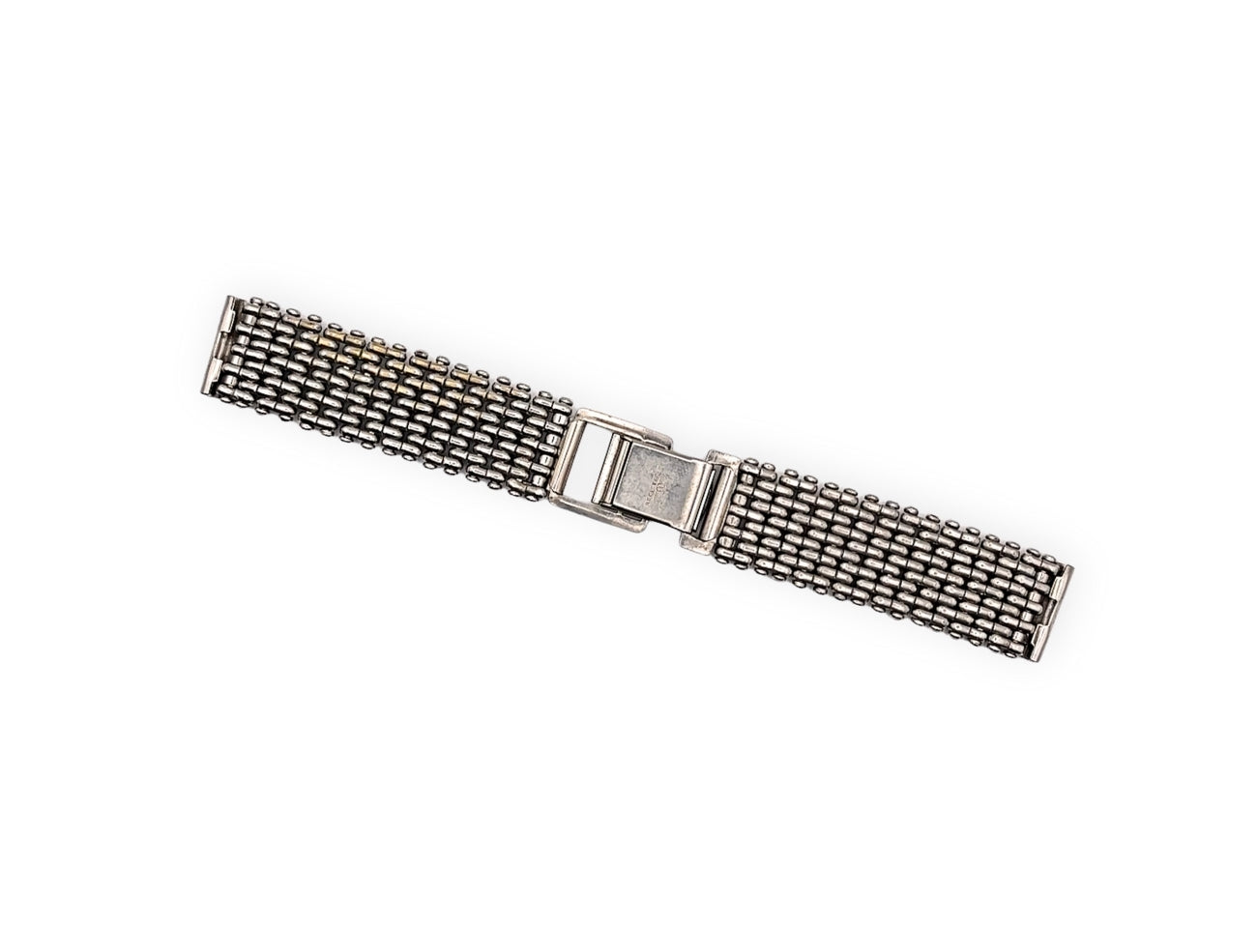 Beads of rice stainless steel bracelet 19mm