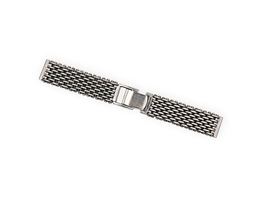 Beads of rice stainless steel bracelet 19mm