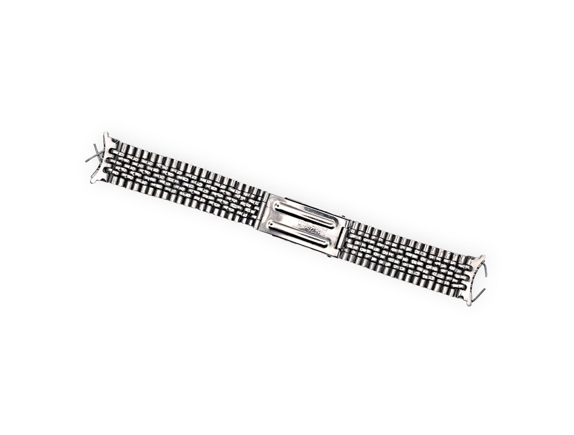 Rare Mayflower Genuine Authentic Swiss Watch Beads of Rice Bracelet 18mm