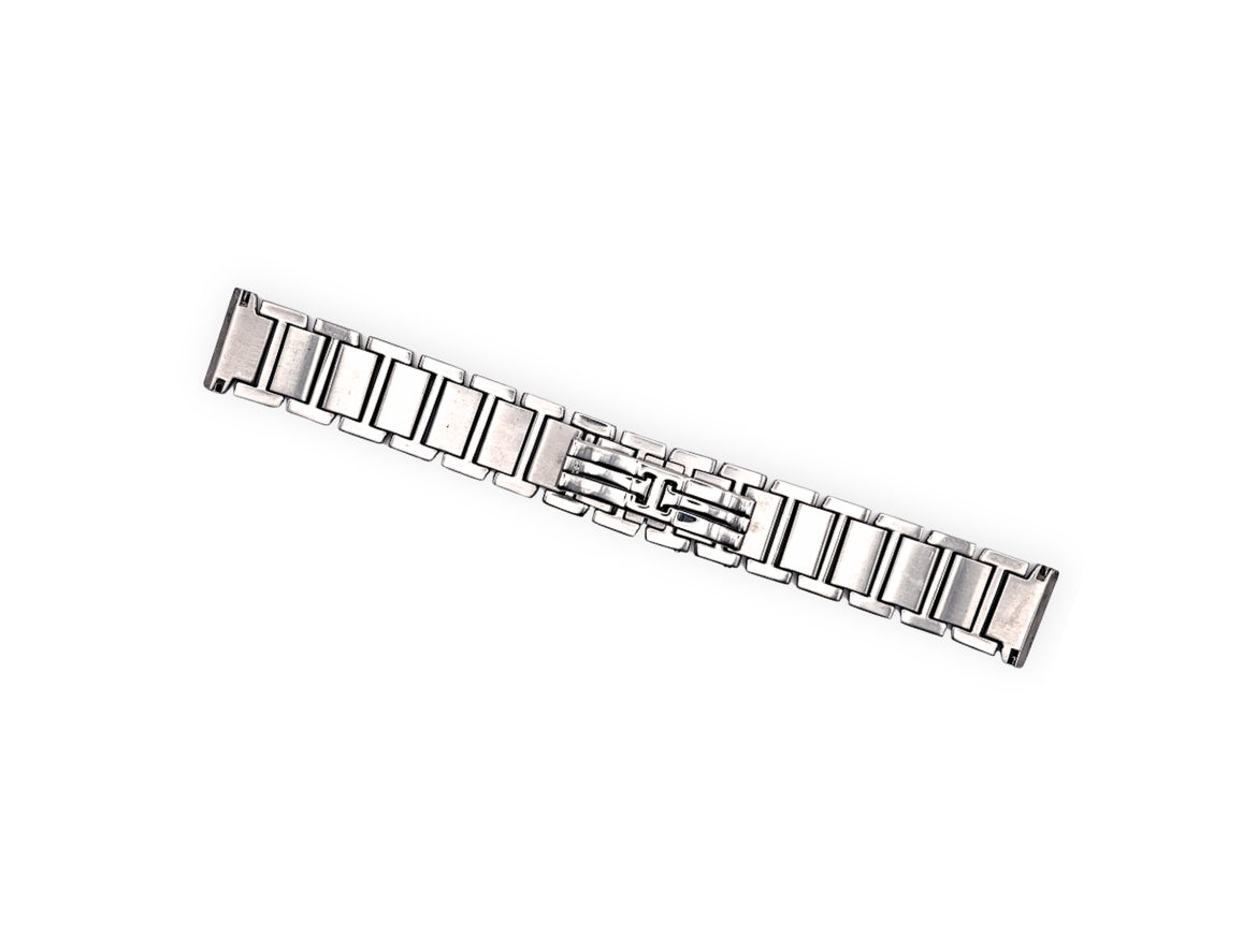 Vintage stainless steel bracelet - 21mm