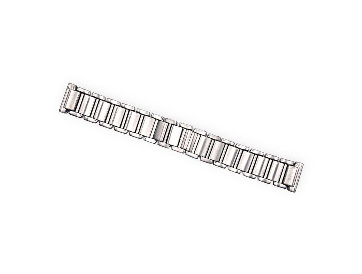 Vintage stainless steel bracelet - 21mm