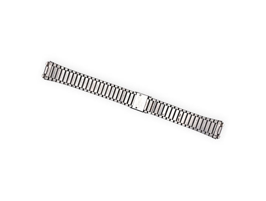 Vintage stainless steel flared bracelet - 18mm