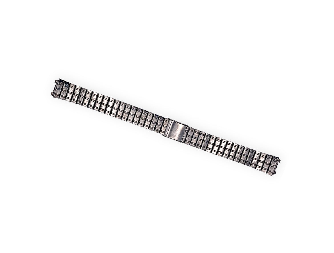 Vintage stainless steel 2-piece bracelet - 14mm