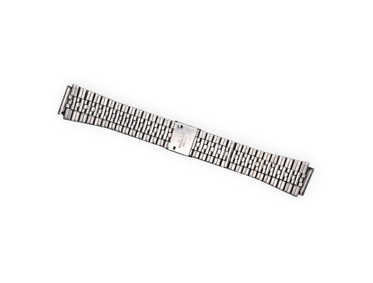 Vintage stainless steel flared bracelet 20mm - endlinks 18mm