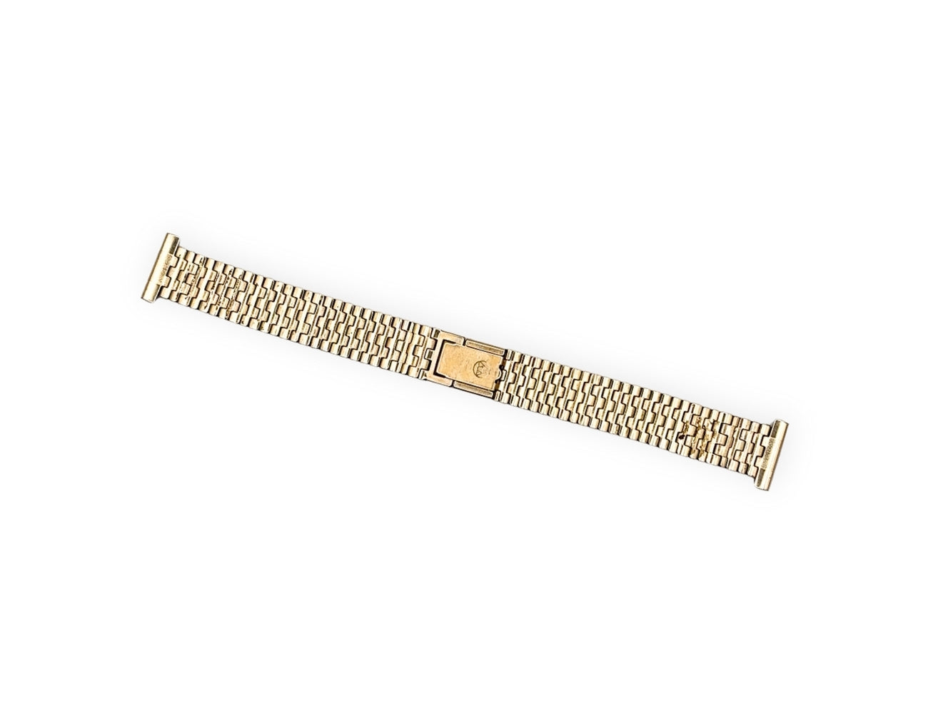 Bracciale in acciaio placcato oro NSA 16mm