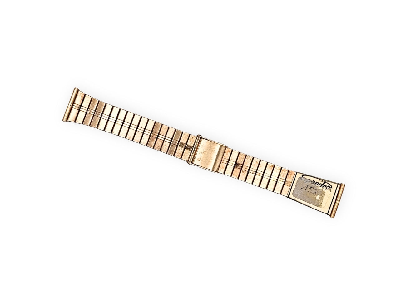 Bracciale Expandro in acciaio placcato oro 20mm