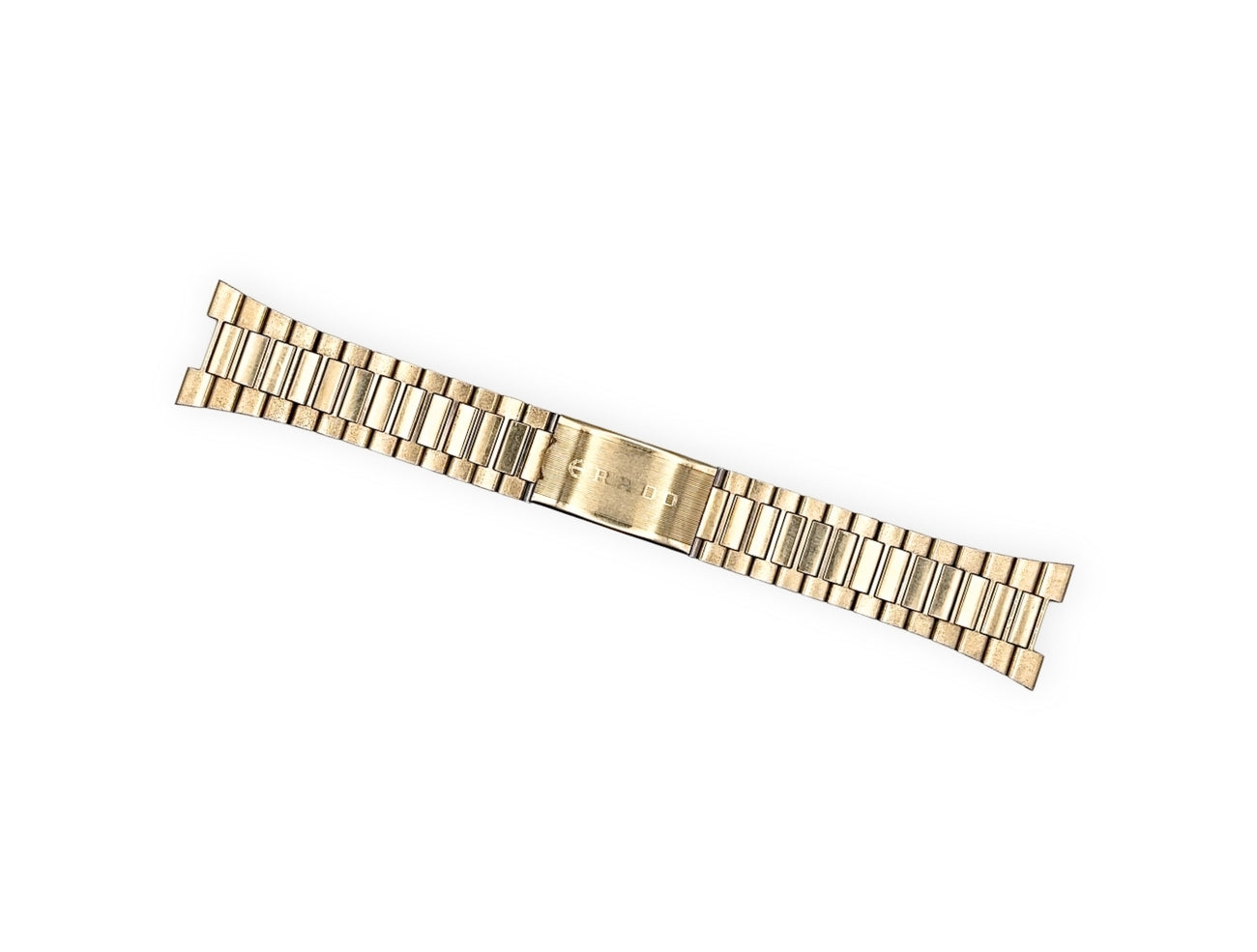 RADO / bracciale in acciaio placcato oro 24mm