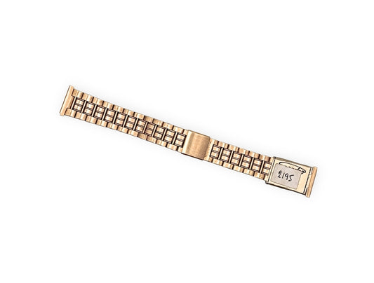 Expandro Goldplated steel bracelet 20mm