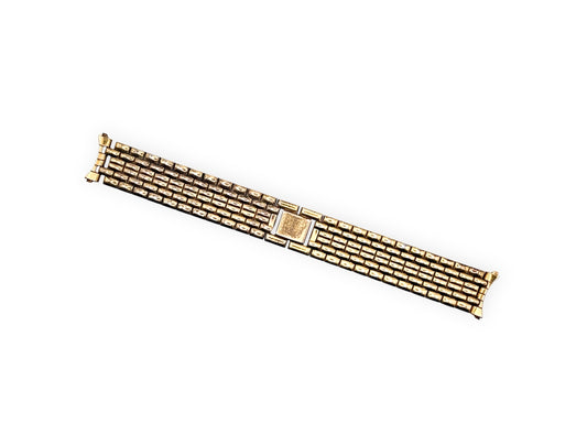 Vintage stainless steel goldplated bracelet 18mm