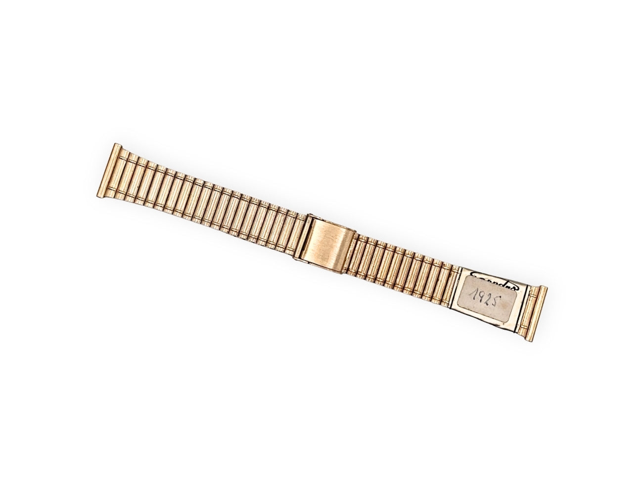 Expandro Goldplated steel bracelet 20mm
