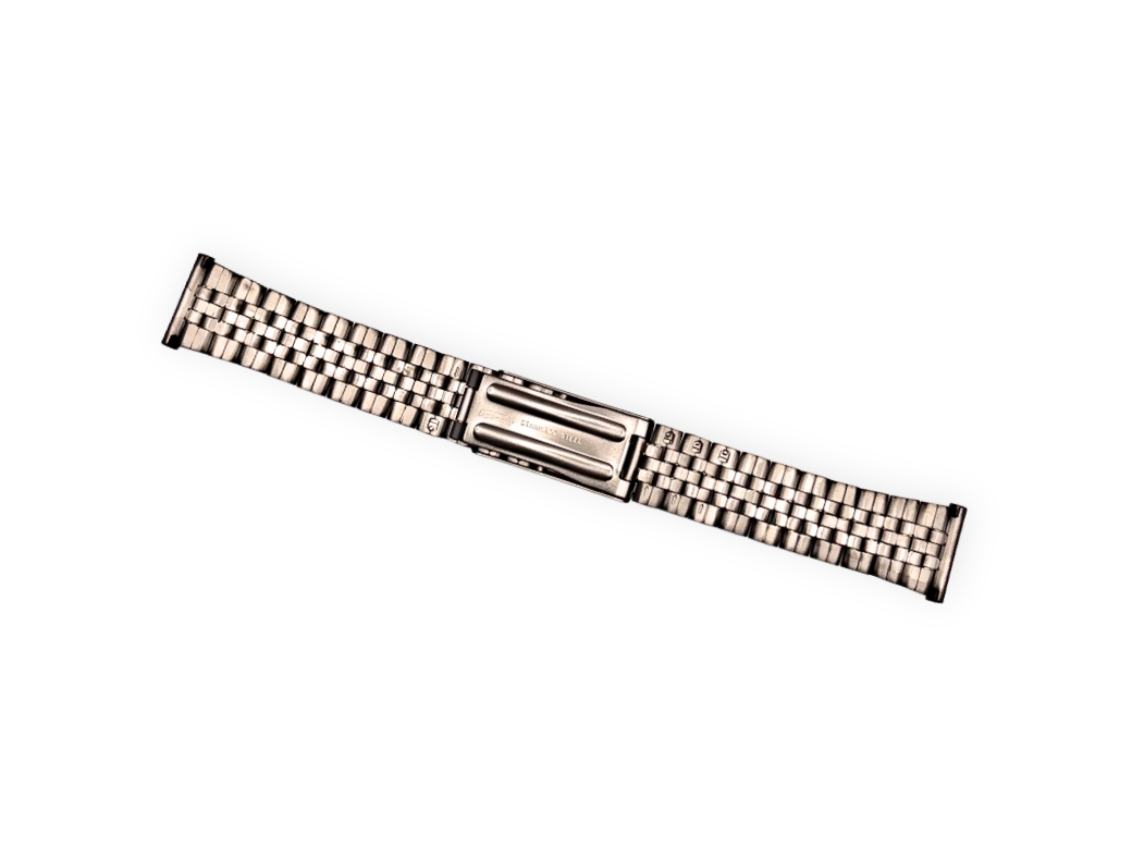 Expandro Unidor black PVD coated stainless steel 'Jubilee' bracelet 19mm