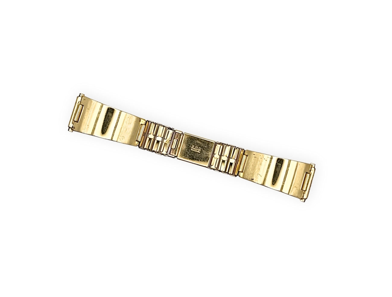 Bracciale in acciaio placcato oro ZRC 17-21mm
