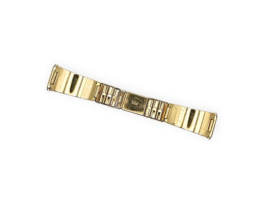 Bracciale in acciaio placcato oro ZRC 17-21mm