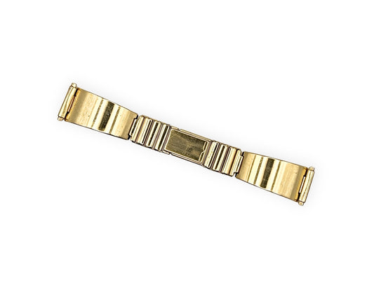 Bracciale in acciaio placcato oro ZRC 17-21mm