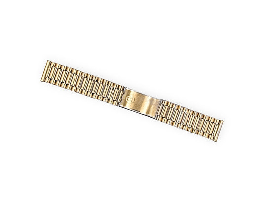 NSA Goldplated steel bracelet 19mm